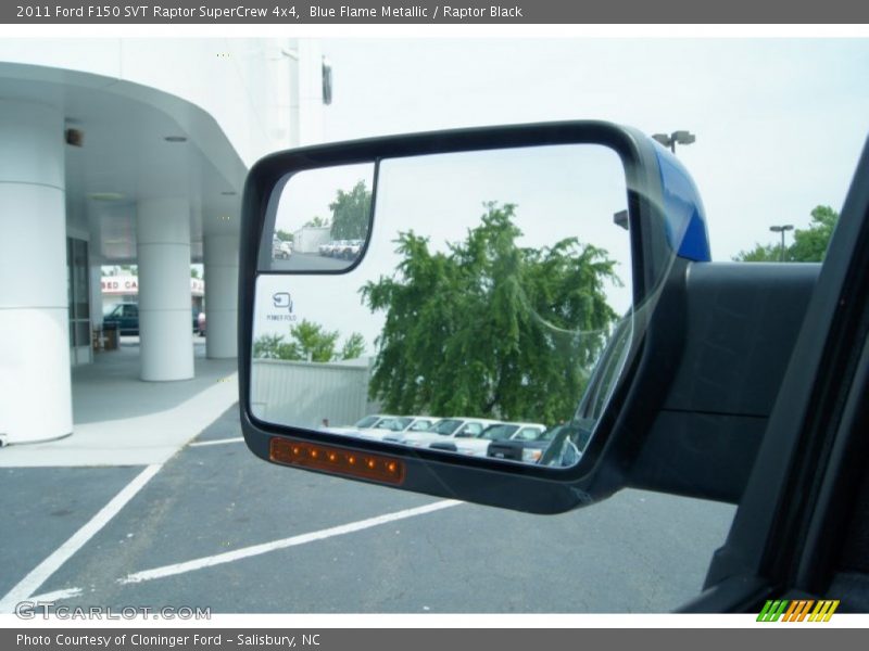 Blue Flame Metallic / Raptor Black 2011 Ford F150 SVT Raptor SuperCrew 4x4