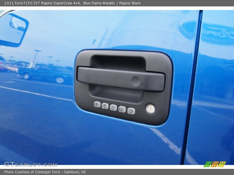 Blue Flame Metallic / Raptor Black 2011 Ford F150 SVT Raptor SuperCrew 4x4