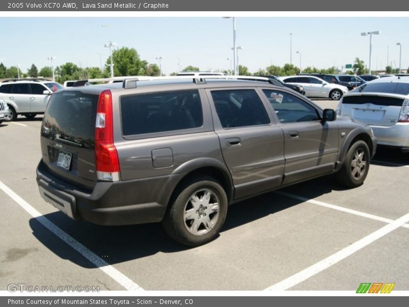 Lava Sand Metallic / Graphite 2005 Volvo XC70 AWD