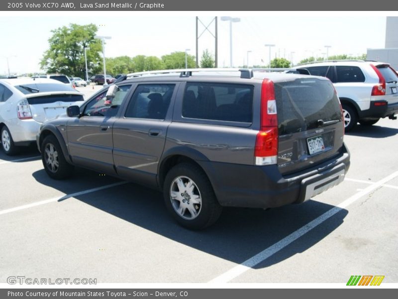 Lava Sand Metallic / Graphite 2005 Volvo XC70 AWD