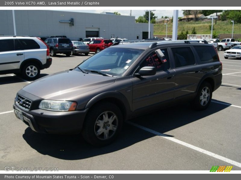 Lava Sand Metallic / Graphite 2005 Volvo XC70 AWD