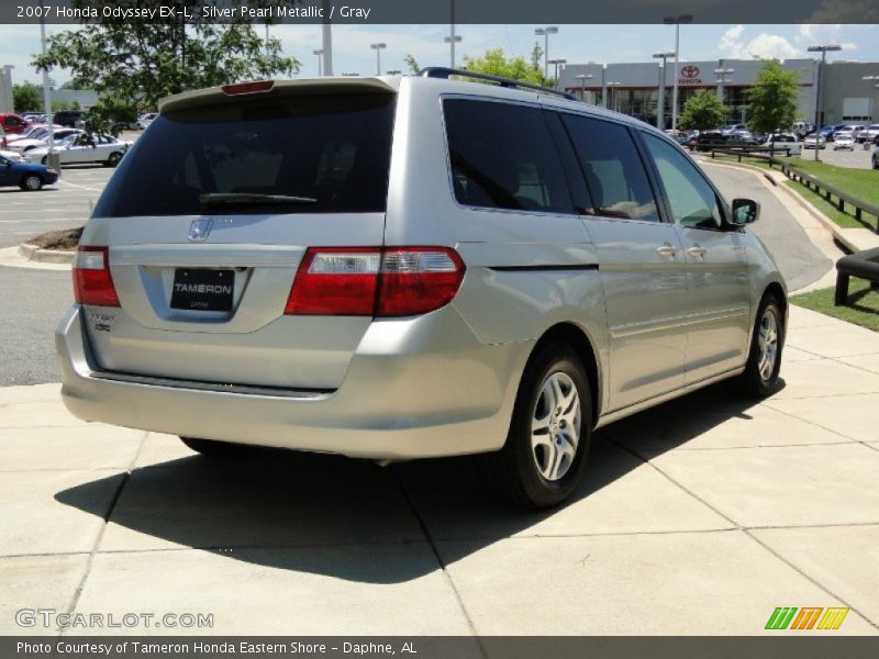 Silver Pearl Metallic / Gray 2007 Honda Odyssey EX-L