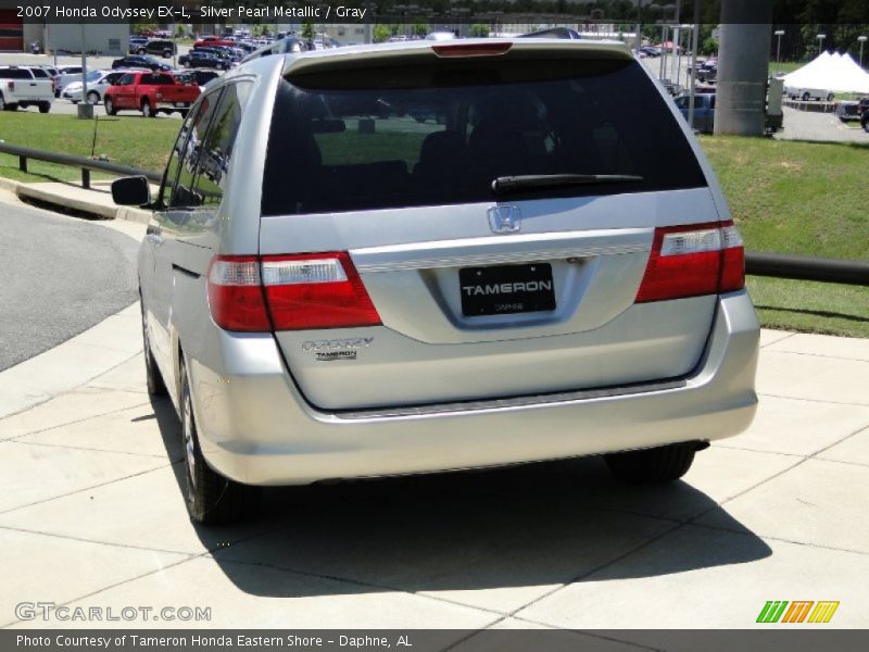 Silver Pearl Metallic / Gray 2007 Honda Odyssey EX-L