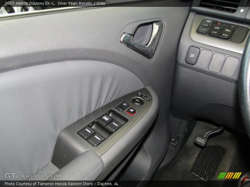 Silver Pearl Metallic / Gray 2007 Honda Odyssey EX-L