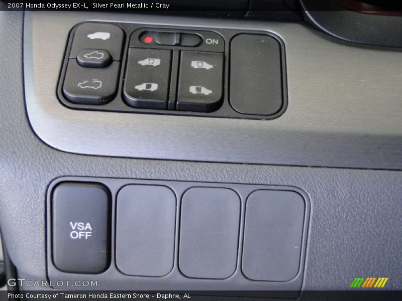 Silver Pearl Metallic / Gray 2007 Honda Odyssey EX-L