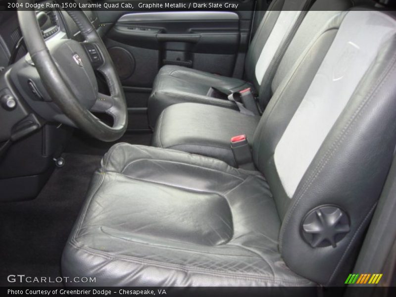 Graphite Metallic / Dark Slate Gray 2004 Dodge Ram 1500 Laramie Quad Cab
