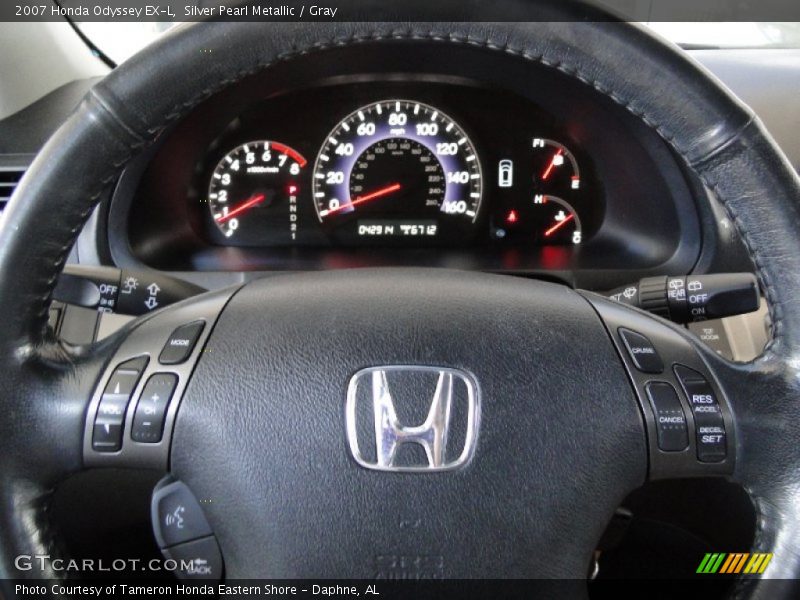 Silver Pearl Metallic / Gray 2007 Honda Odyssey EX-L