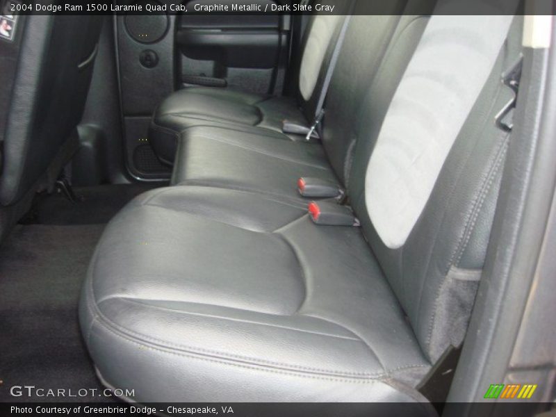 Graphite Metallic / Dark Slate Gray 2004 Dodge Ram 1500 Laramie Quad Cab