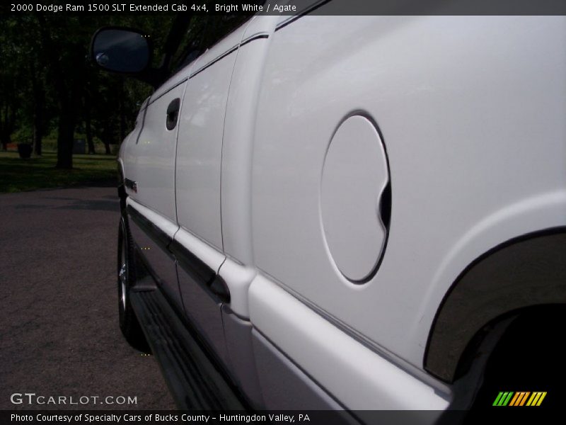 Bright White / Agate 2000 Dodge Ram 1500 SLT Extended Cab 4x4