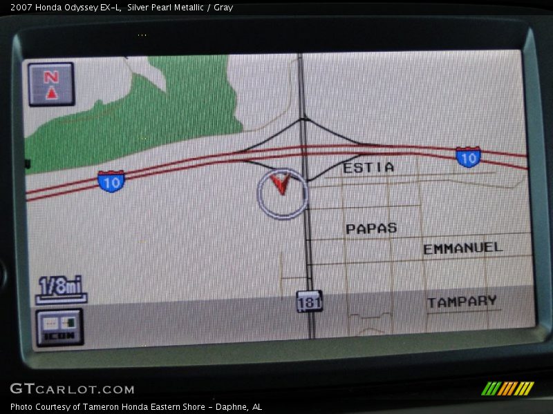 Silver Pearl Metallic / Gray 2007 Honda Odyssey EX-L