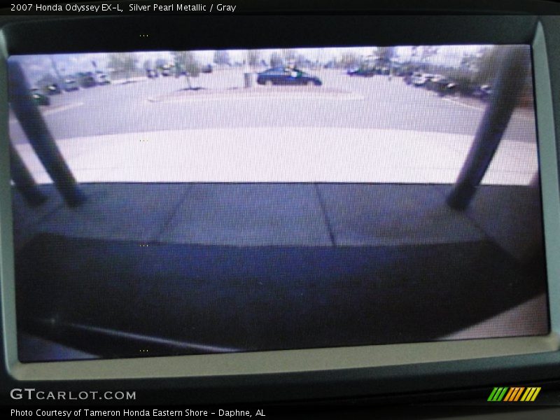 Silver Pearl Metallic / Gray 2007 Honda Odyssey EX-L