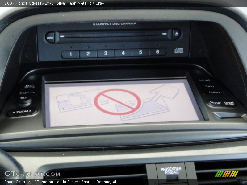 Silver Pearl Metallic / Gray 2007 Honda Odyssey EX-L