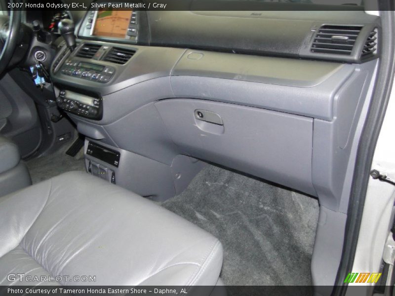 Silver Pearl Metallic / Gray 2007 Honda Odyssey EX-L
