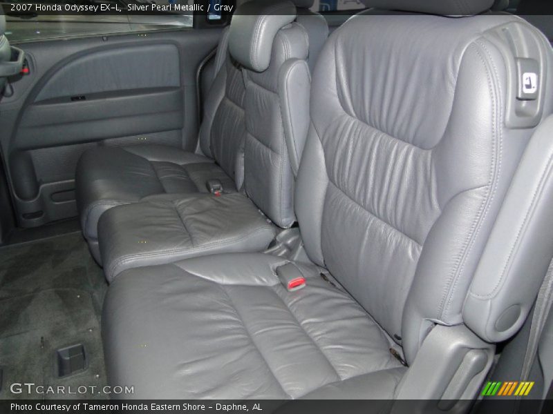 Silver Pearl Metallic / Gray 2007 Honda Odyssey EX-L