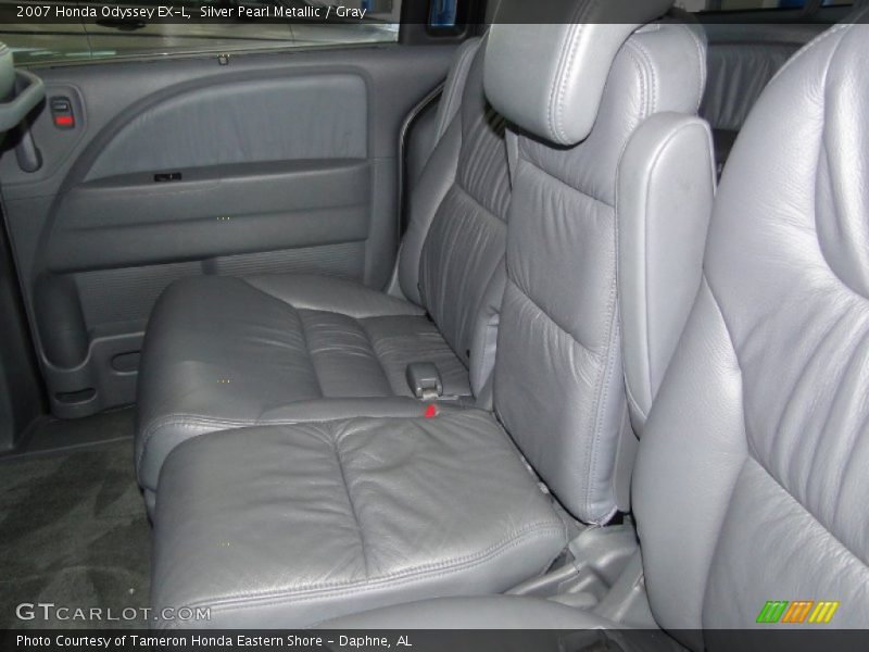 Silver Pearl Metallic / Gray 2007 Honda Odyssey EX-L