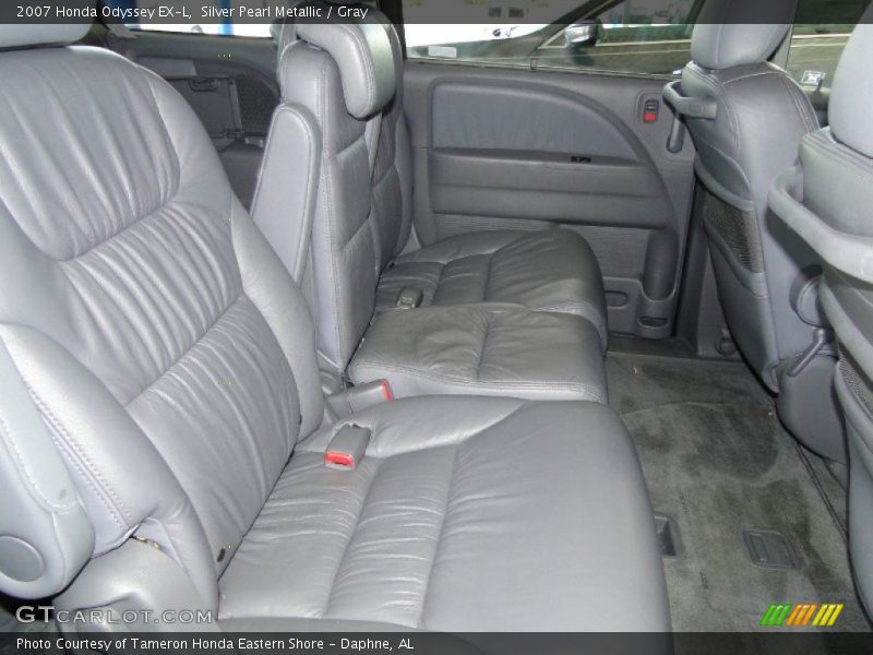 Silver Pearl Metallic / Gray 2007 Honda Odyssey EX-L