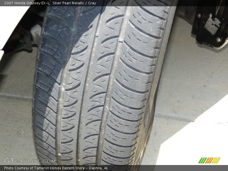 Silver Pearl Metallic / Gray 2007 Honda Odyssey EX-L