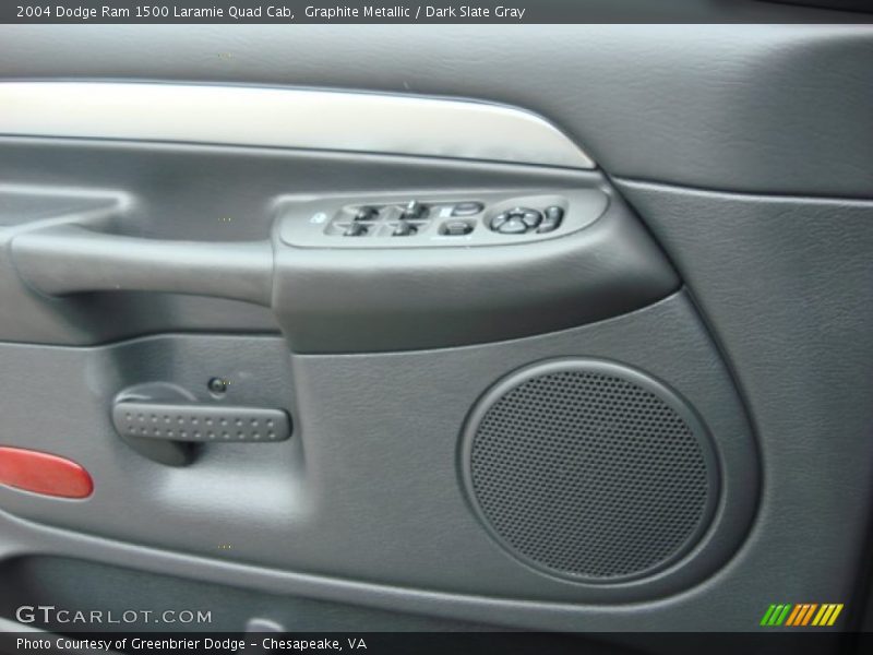 Graphite Metallic / Dark Slate Gray 2004 Dodge Ram 1500 Laramie Quad Cab