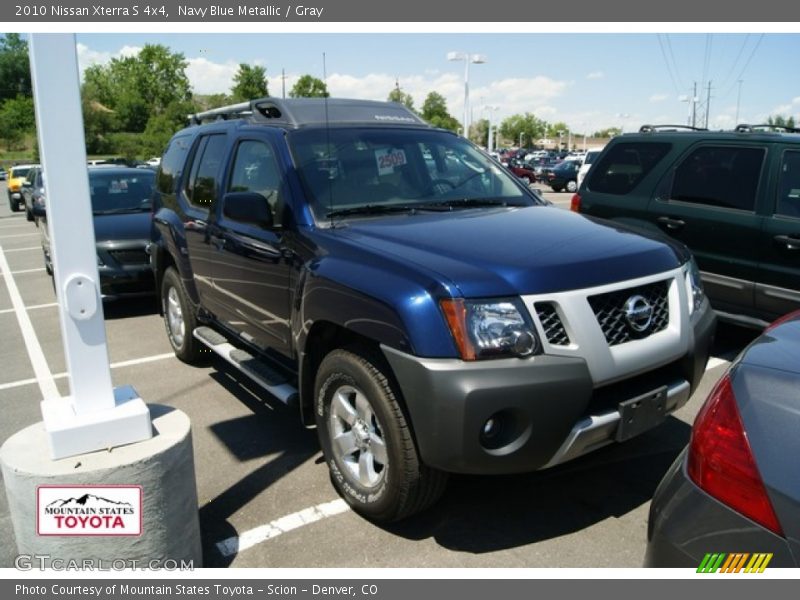Navy Blue Metallic / Gray 2010 Nissan Xterra S 4x4