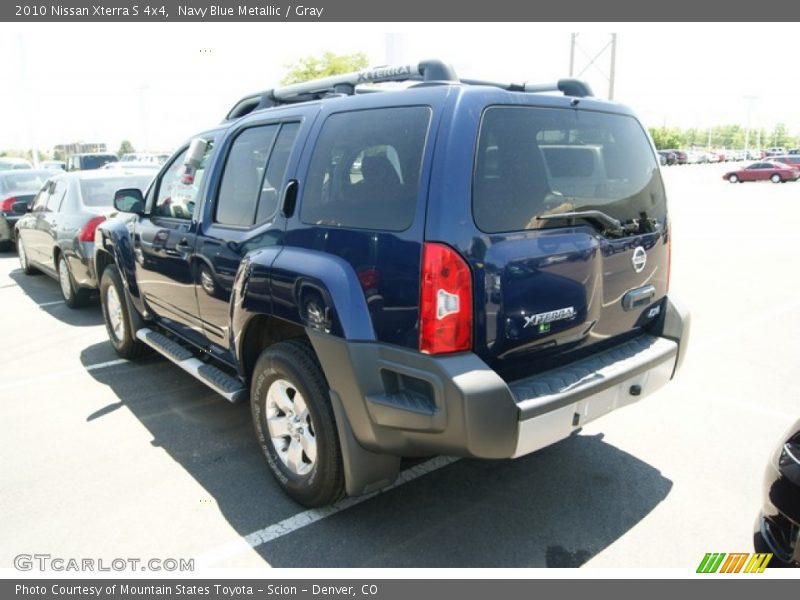 Navy Blue Metallic / Gray 2010 Nissan Xterra S 4x4