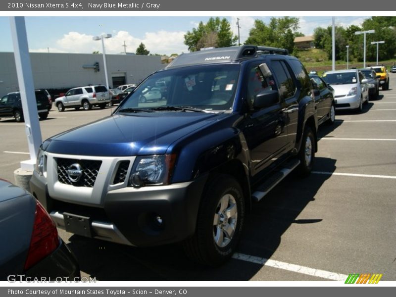 Navy Blue Metallic / Gray 2010 Nissan Xterra S 4x4