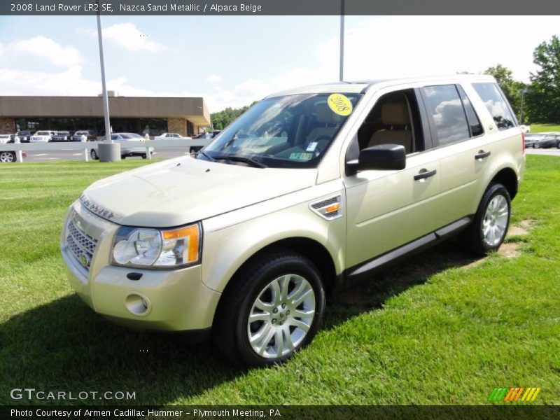 Nazca Sand Metallic / Alpaca Beige 2008 Land Rover LR2 SE