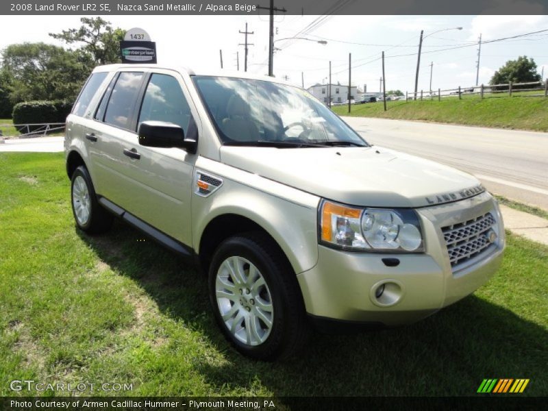 Nazca Sand Metallic / Alpaca Beige 2008 Land Rover LR2 SE
