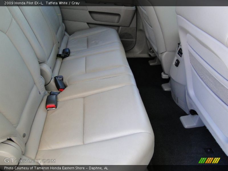 Taffeta White / Gray 2009 Honda Pilot EX-L