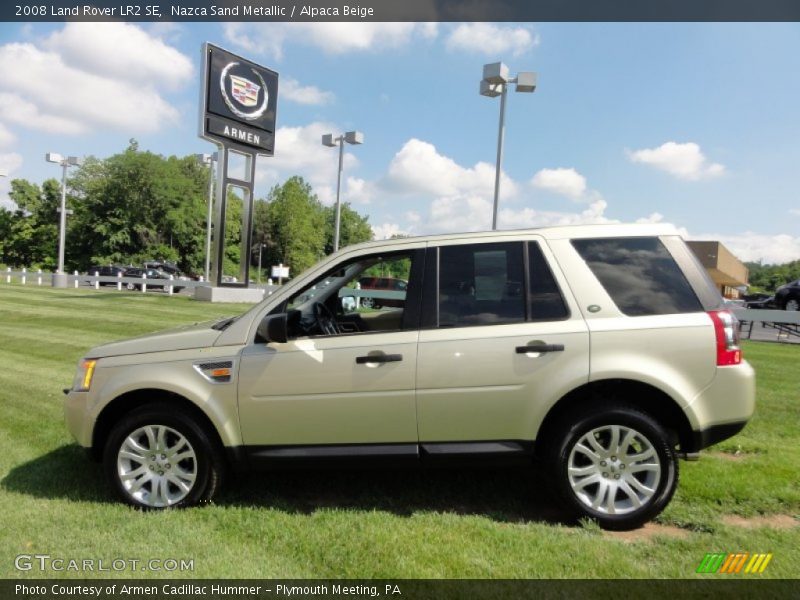Nazca Sand Metallic / Alpaca Beige 2008 Land Rover LR2 SE