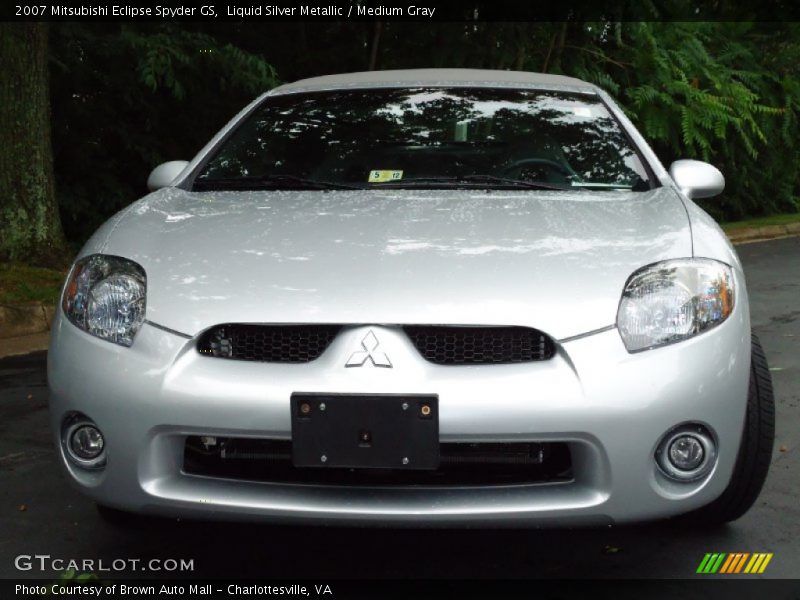 Liquid Silver Metallic / Medium Gray 2007 Mitsubishi Eclipse Spyder GS