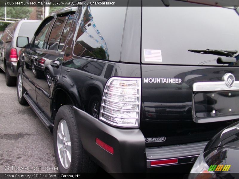 Black / Charcoal Black 2006 Mercury Mountaineer Luxury AWD