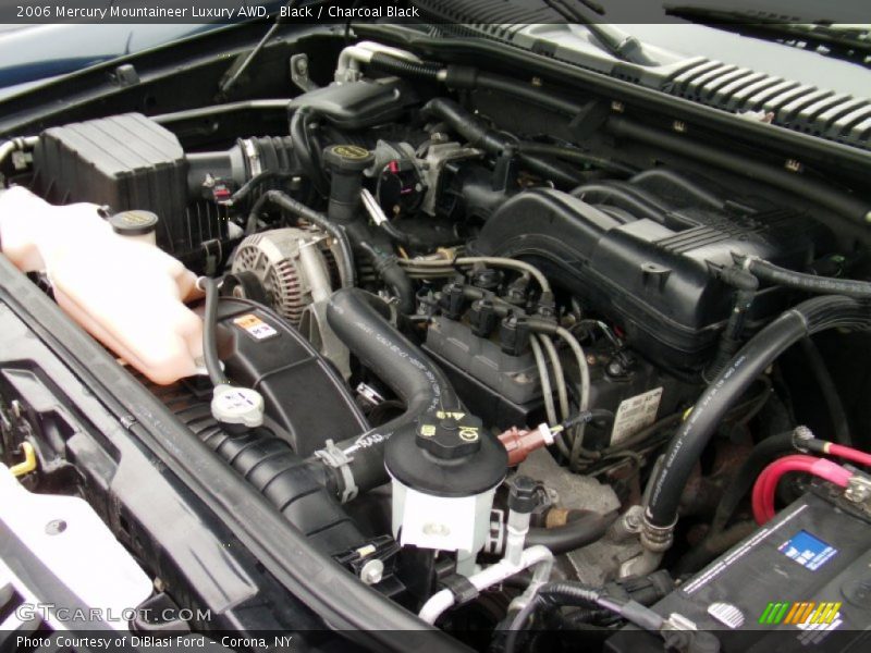 Black / Charcoal Black 2006 Mercury Mountaineer Luxury AWD