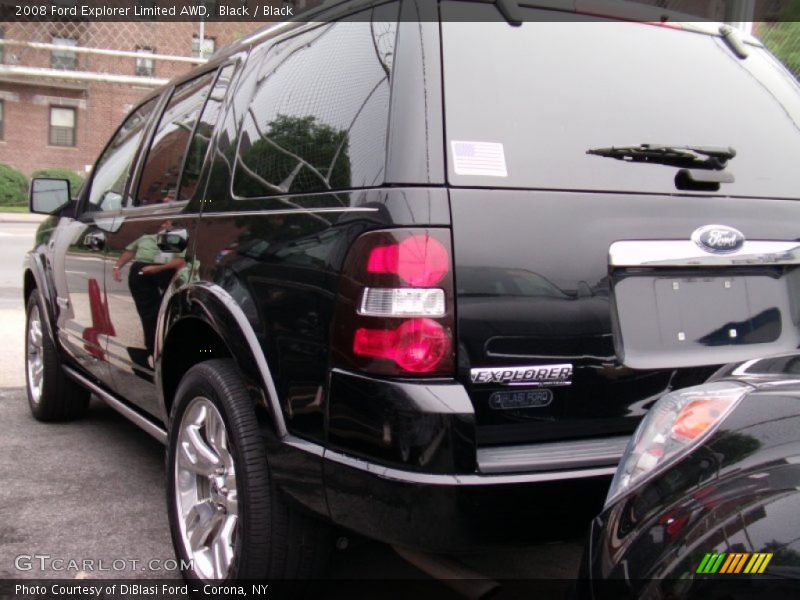 Black / Black 2008 Ford Explorer Limited AWD