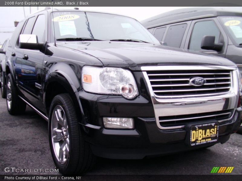 Black / Black 2008 Ford Explorer Limited AWD
