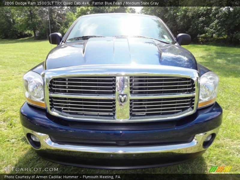 Patriot Blue Pearl / Medium Slate Gray 2006 Dodge Ram 1500 SLT TRX Quad Cab 4x4