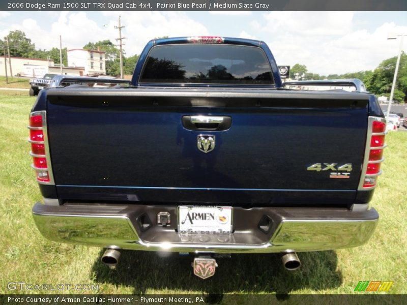 Patriot Blue Pearl / Medium Slate Gray 2006 Dodge Ram 1500 SLT TRX Quad Cab 4x4