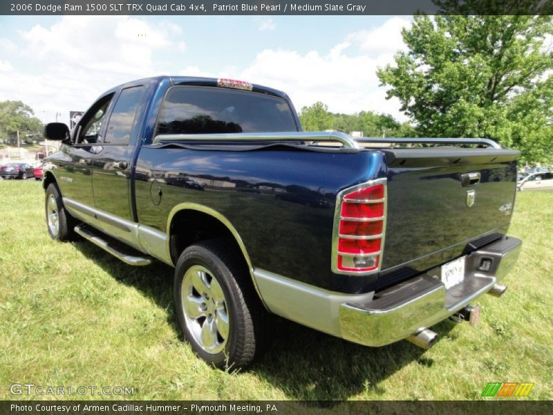 Patriot Blue Pearl / Medium Slate Gray 2006 Dodge Ram 1500 SLT TRX Quad Cab 4x4