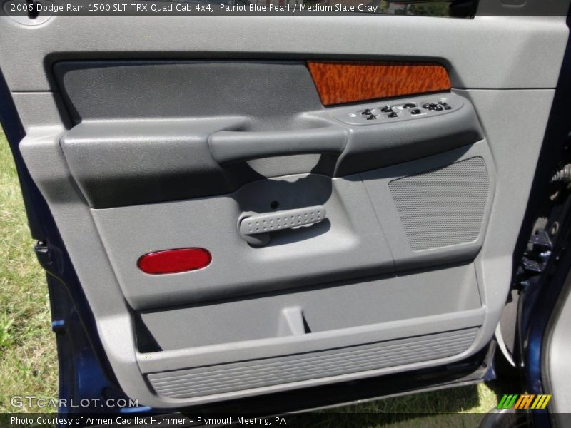 Patriot Blue Pearl / Medium Slate Gray 2006 Dodge Ram 1500 SLT TRX Quad Cab 4x4