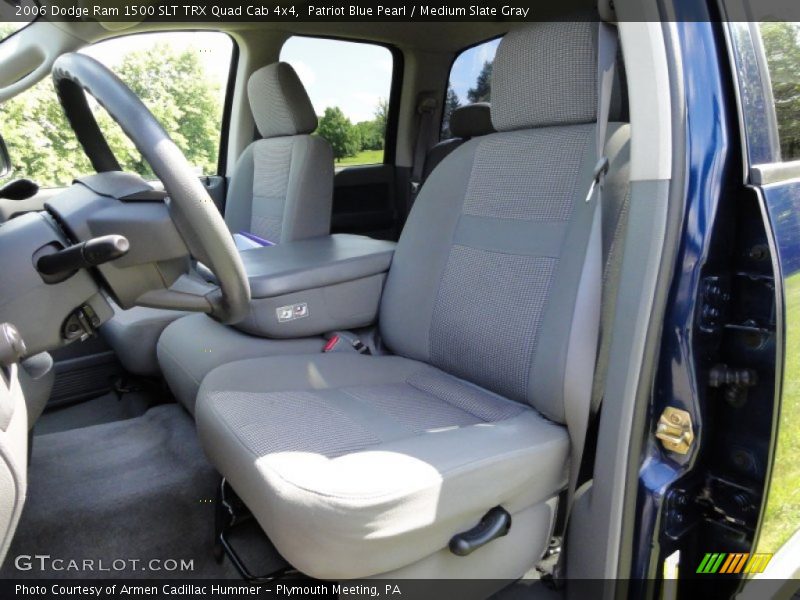 Patriot Blue Pearl / Medium Slate Gray 2006 Dodge Ram 1500 SLT TRX Quad Cab 4x4