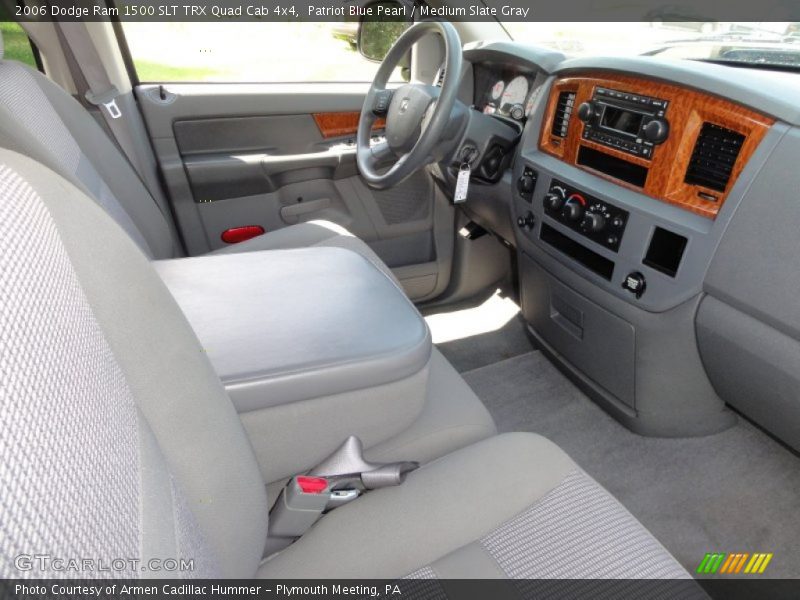 Patriot Blue Pearl / Medium Slate Gray 2006 Dodge Ram 1500 SLT TRX Quad Cab 4x4