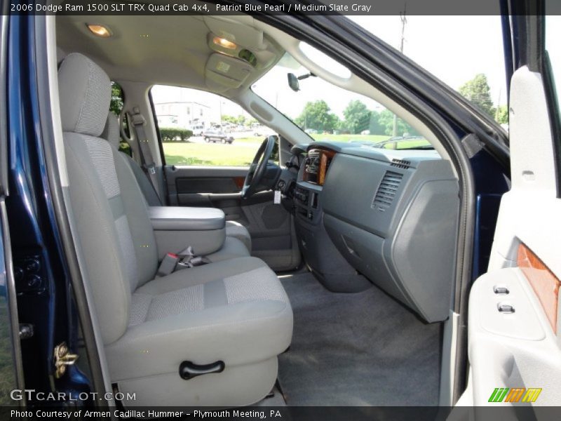 Patriot Blue Pearl / Medium Slate Gray 2006 Dodge Ram 1500 SLT TRX Quad Cab 4x4