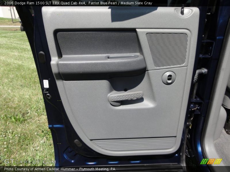 Patriot Blue Pearl / Medium Slate Gray 2006 Dodge Ram 1500 SLT TRX Quad Cab 4x4