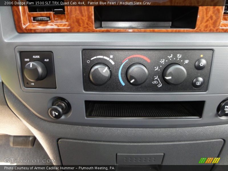 Patriot Blue Pearl / Medium Slate Gray 2006 Dodge Ram 1500 SLT TRX Quad Cab 4x4