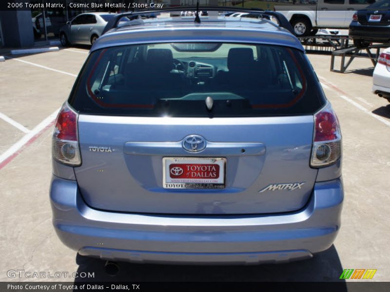 Cosmic Blue Metallic / Stone Gray 2006 Toyota Matrix
