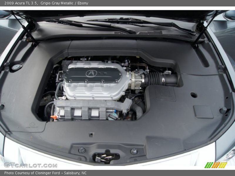 Grigio Gray Metallic / Ebony 2009 Acura TL 3.5