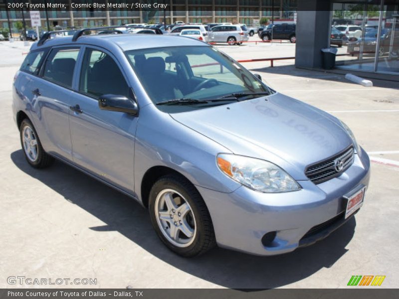 Cosmic Blue Metallic / Stone Gray 2006 Toyota Matrix