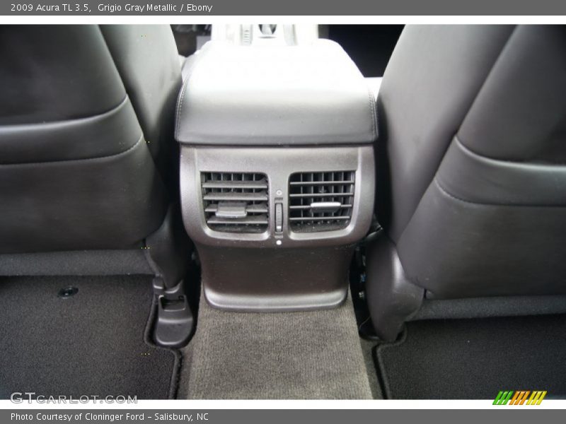 Grigio Gray Metallic / Ebony 2009 Acura TL 3.5