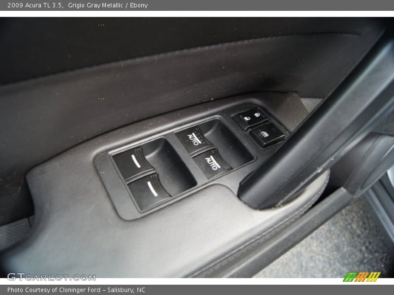 Grigio Gray Metallic / Ebony 2009 Acura TL 3.5