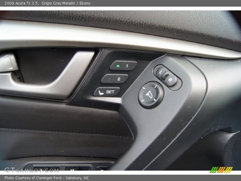 Grigio Gray Metallic / Ebony 2009 Acura TL 3.5