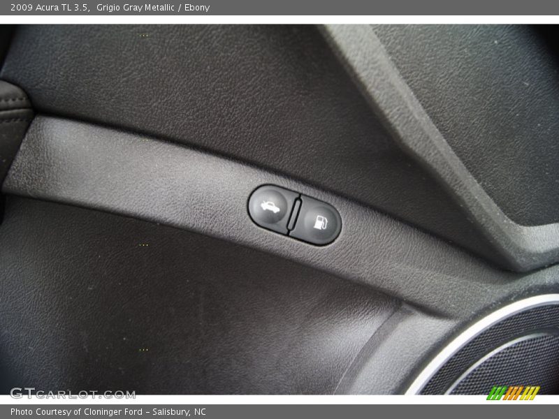 Grigio Gray Metallic / Ebony 2009 Acura TL 3.5